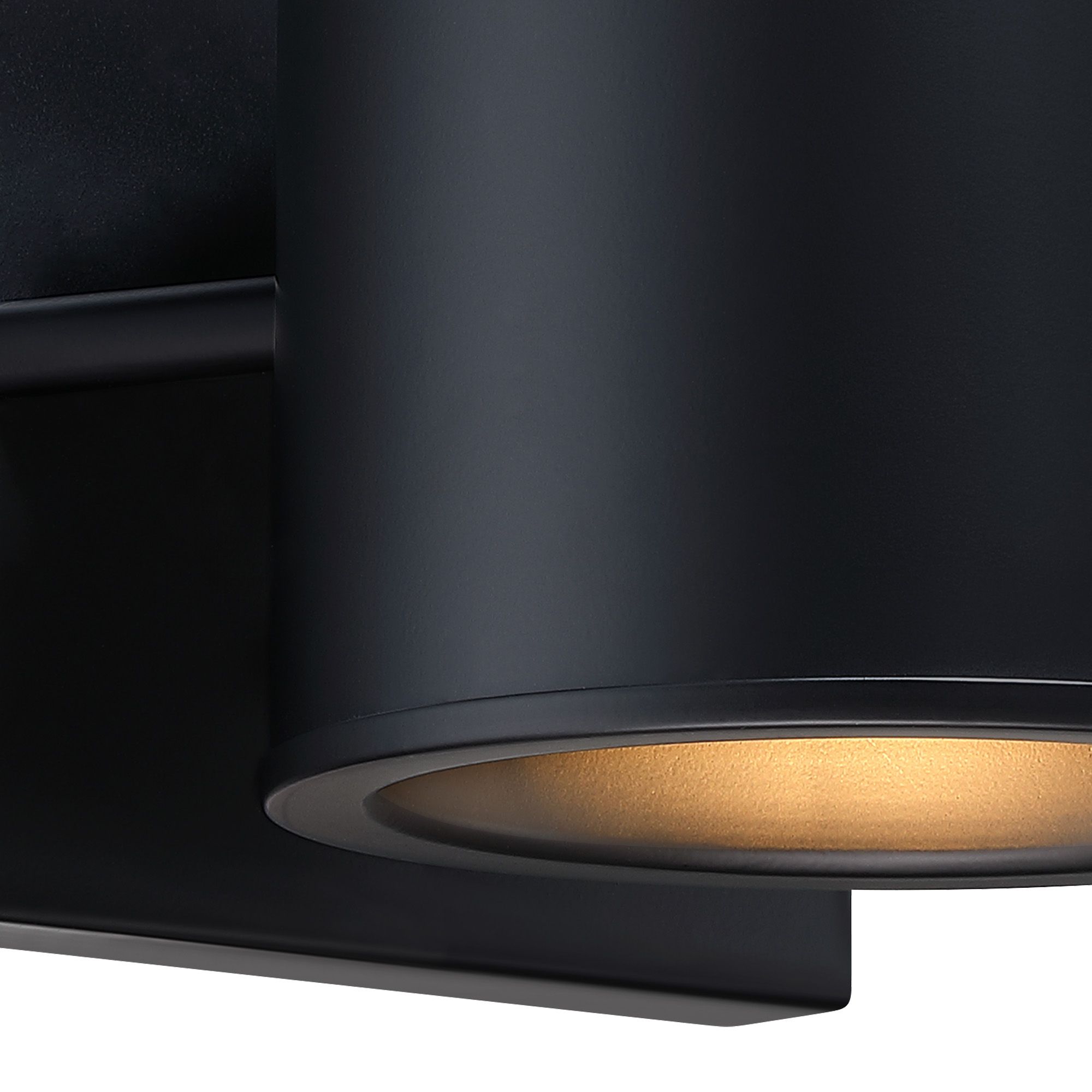 Image 3 Fleur Oasis 6.75 in. 1-Light Matte Black Indoor Wall Sconce more views