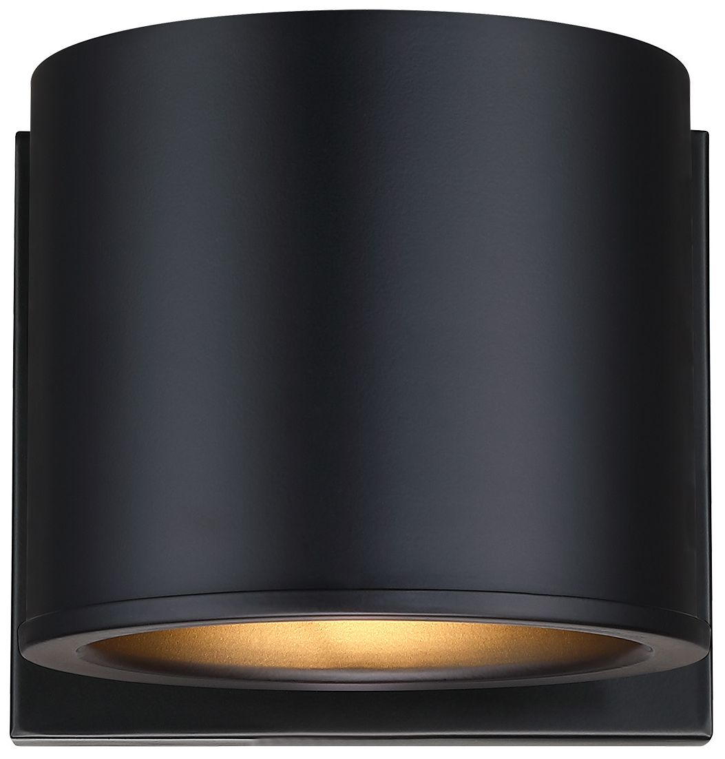 Image 4 Fleur Oasis 6.75 in. 1-Light Matte Black Indoor Wall Sconce more views