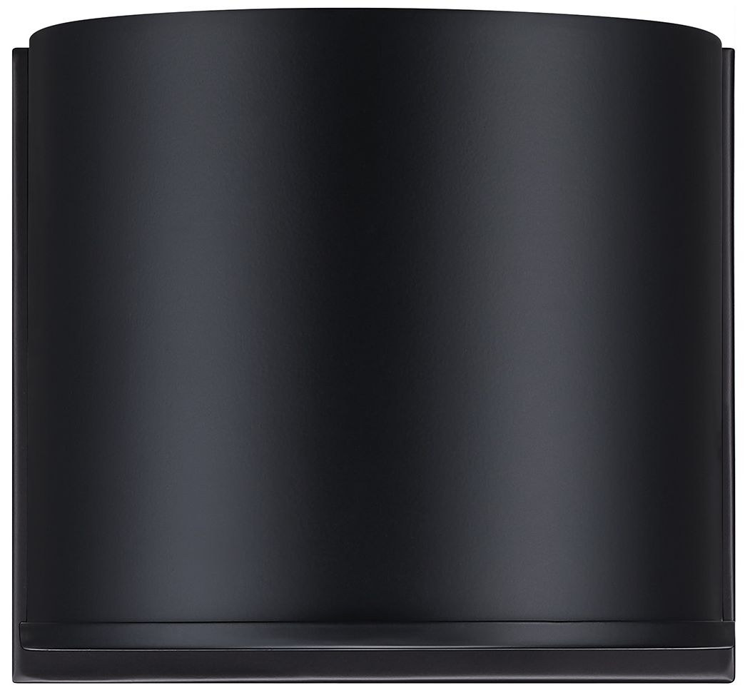 Image 6 Fleur Oasis 6.75 in. 1-Light Matte Black Indoor Wall Sconce more views