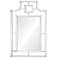 Fleura Frameless 30" x 46" Cut Corner Wall Mirror