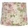 Fleurie Dusty Rose Linen Drum Shade 10x12x10 (Spider)