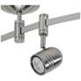 6_Flex Track 96"W Brushed Nickel Adjustable LED Track Fixture more views