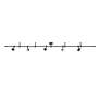 1_Flex Track 96" Wide 5-Light Bronze LED Track