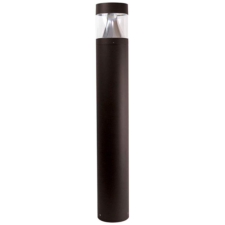 Image 1 Flexa 50 inch High Black Tunable CCT LED Landscape Bollard