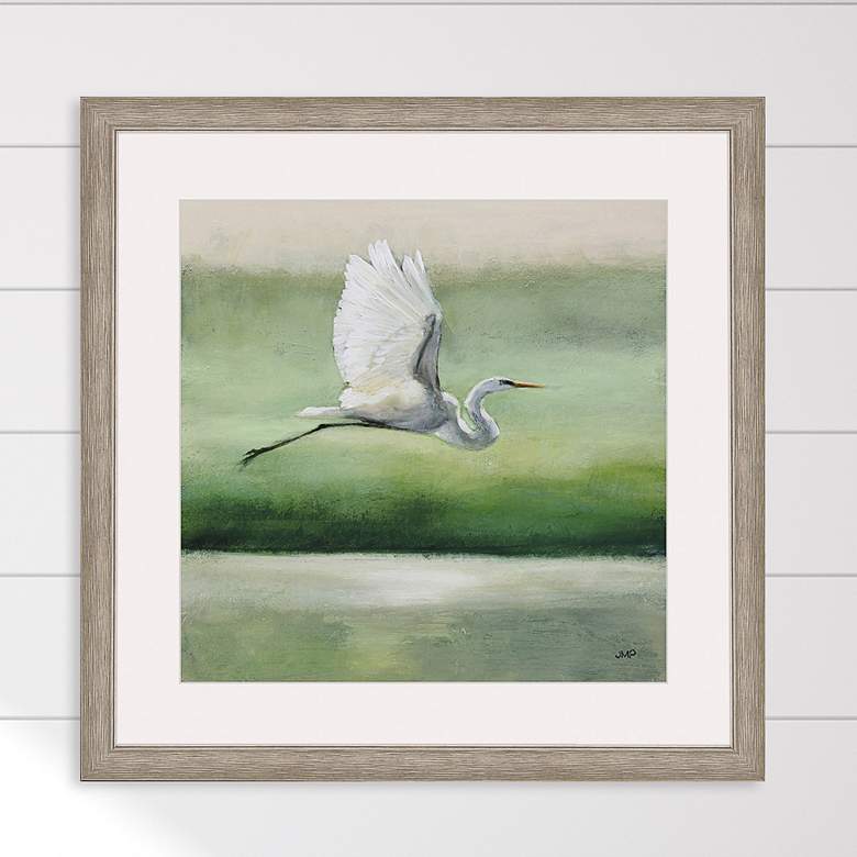 Image 2 Flight 44" Square Giclee Framed Wall Art