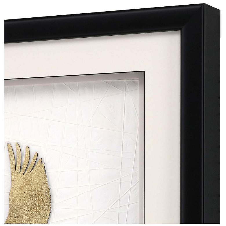 Image 3 Flight of Gold I 26"W x 26"H Framed Art Set of 2 more views