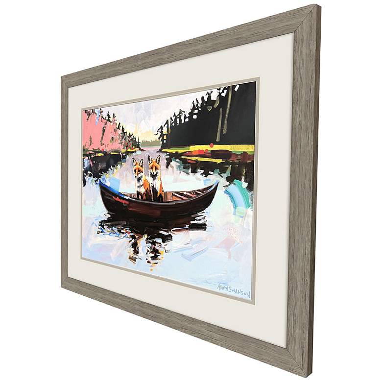 Image 2 Flights of Fancy 33"W x 27"H Framed Art more views