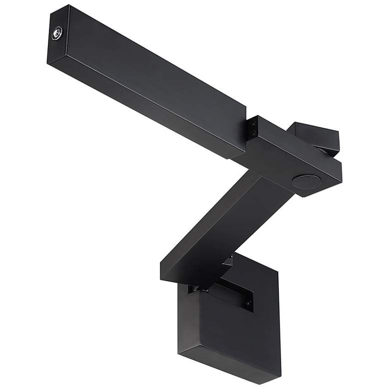 Image 3 Flip 4.5 inchH x 4.5 inchW 1-Light Headboard Light in Black more views