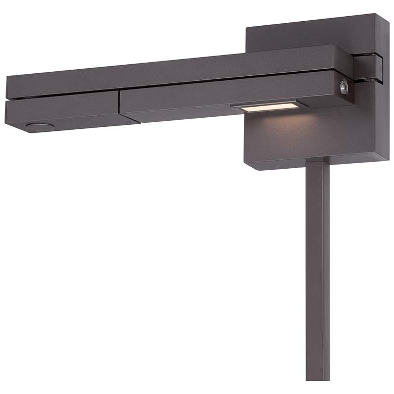 Image 1 Flip LED Swing Arm Wall Light