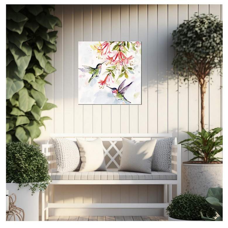Image 2 Flit & Flutter Outdoor Canvas Art more views