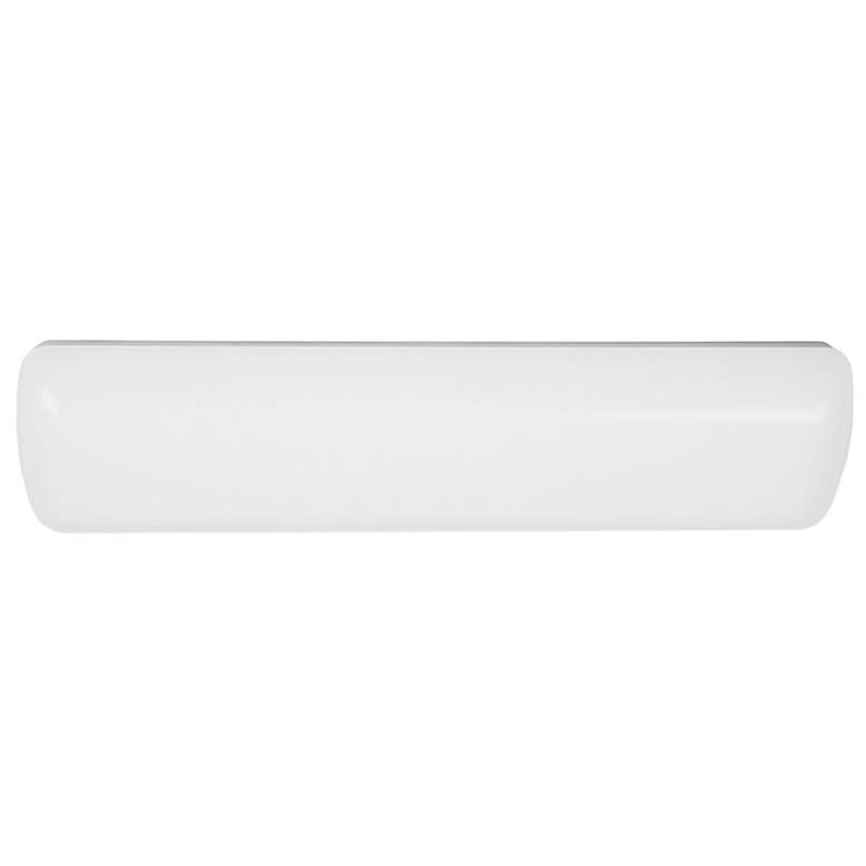 Image 2 Flo 5.38"H x 24"W 1-Light Bath Vanity & Wall Light in White
