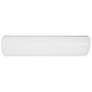2_Flo 5.38"H x 24"W 1-Light Bath Vanity & Wall Light in White