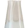 Floating Cloud Light Gray and White Glass Vases Set of 3