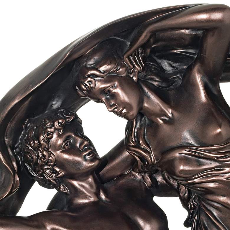Image 3 Floating Dancing Couple Bronze Finish 25 3/4" High Sculpture more views