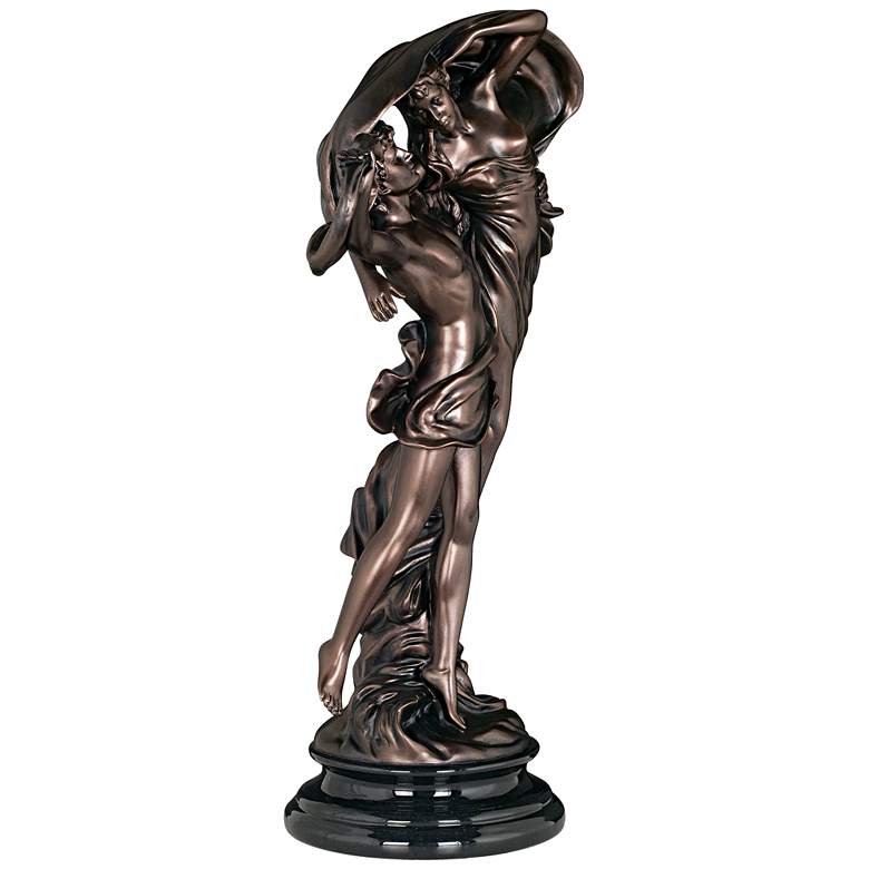 Image 4 Floating Dancing Couple Bronze Finish 25 3/4" High Sculpture more views