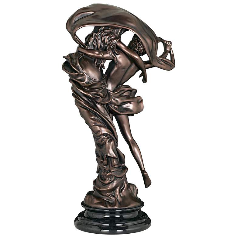 Floating Dancing Couple Bronze Finish 25 3/4&quot; High Sculpture more views