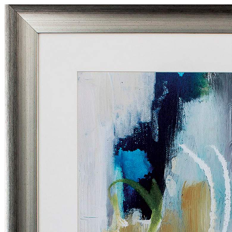 Image 2 Floating Fantasies IV 30" Square Framed Wall Art more views