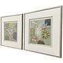 2_Floating Motion 25"W x 25"H Transitional Framed Art Set of 2 more views