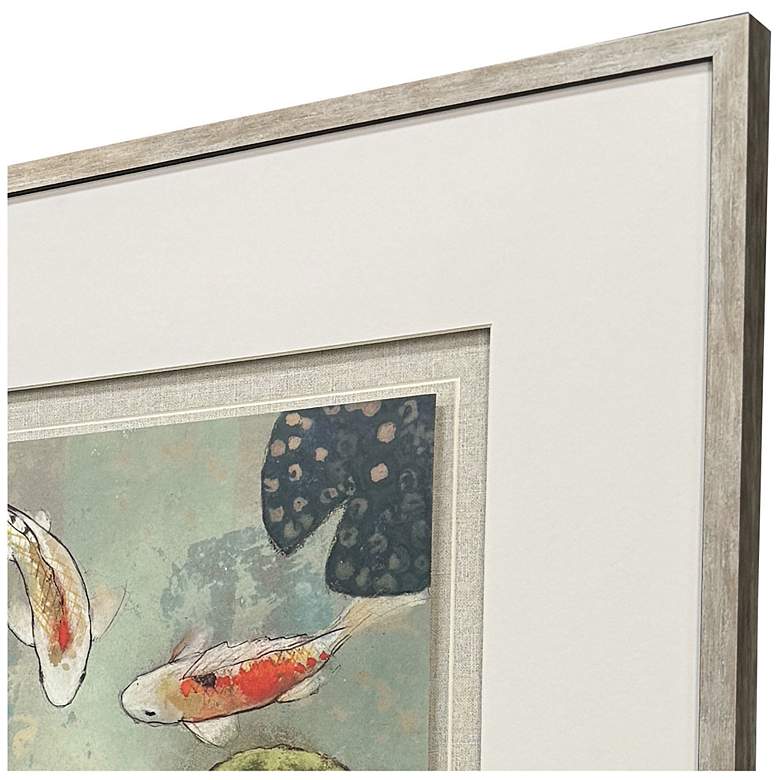 Image 3 Floating Motion 25"W x 25"H Transitional Framed Art Set of 2 more views