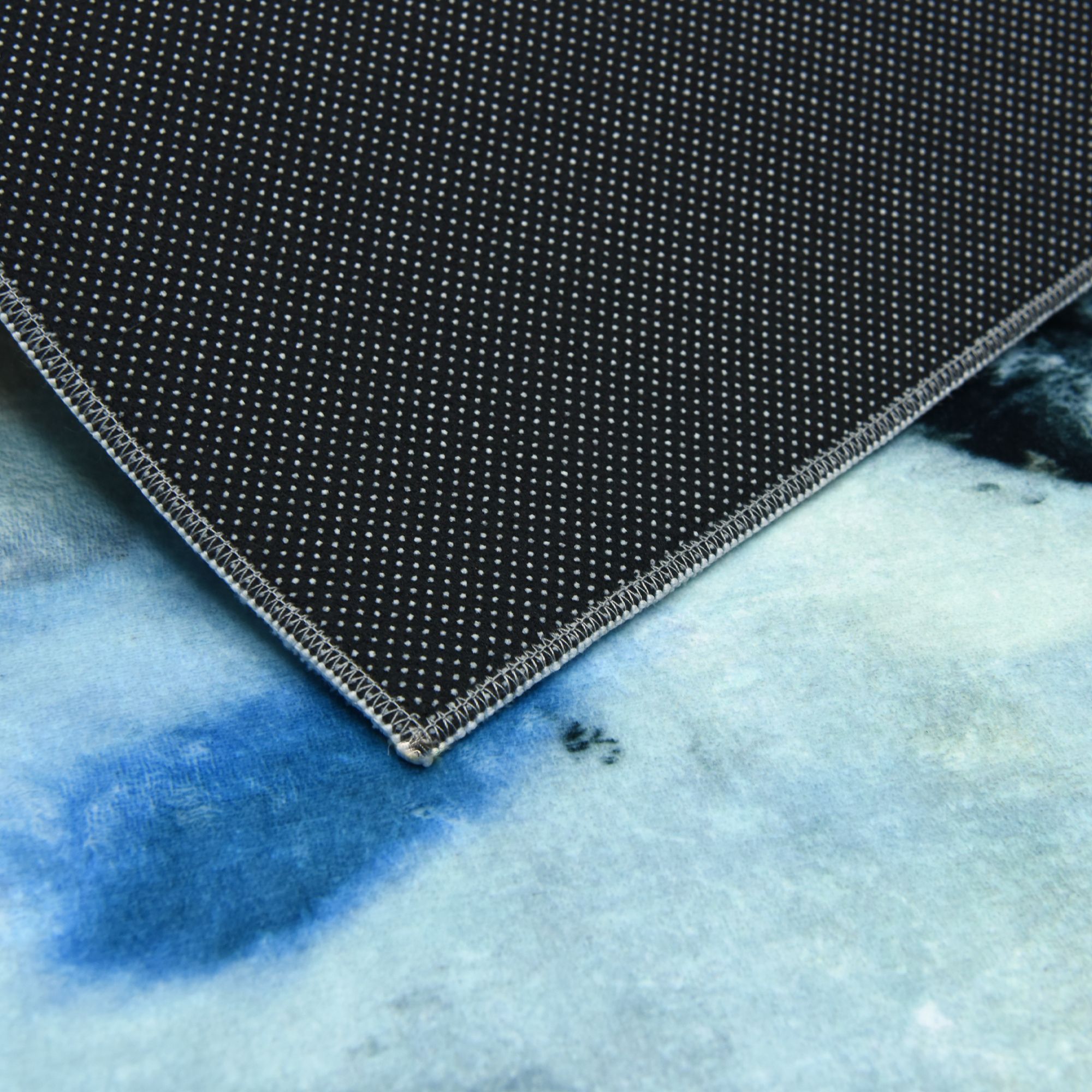 Image 5 Floating Stars 8'x10'Hand Washable Abstract Power-loomed Art Area Rug more views