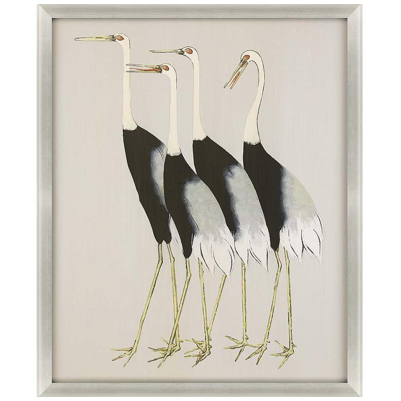 Image 1 Flock Together 42"W x 52"H Framed Art