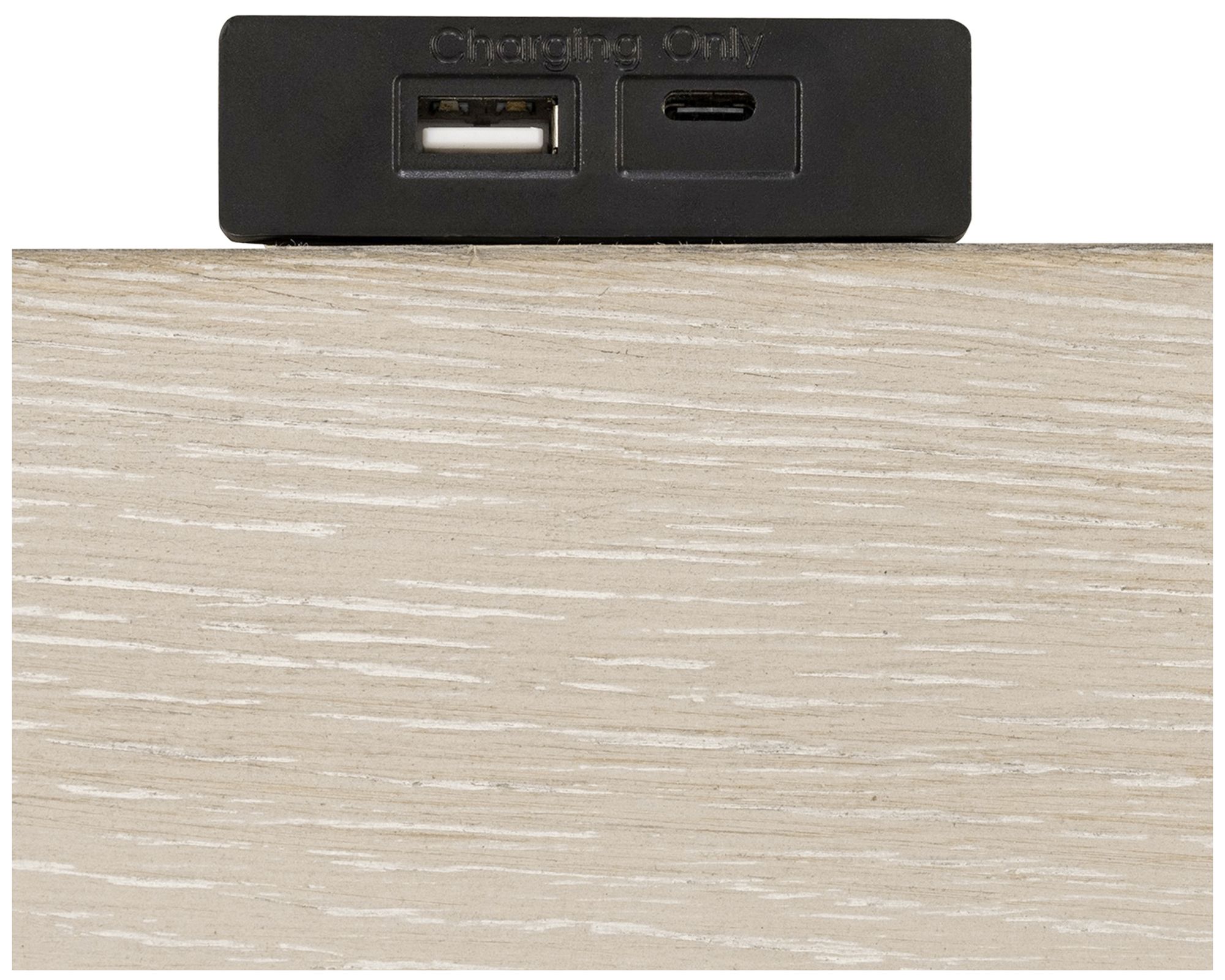 Image 7 Flonnin Modern Classic Tawny 3 Drawer Nightstand With USB Charging Ports more views