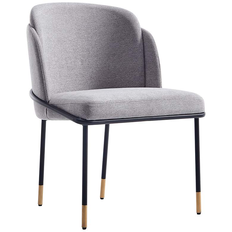 Image 2 Flor Gray Fabric Dining Chair