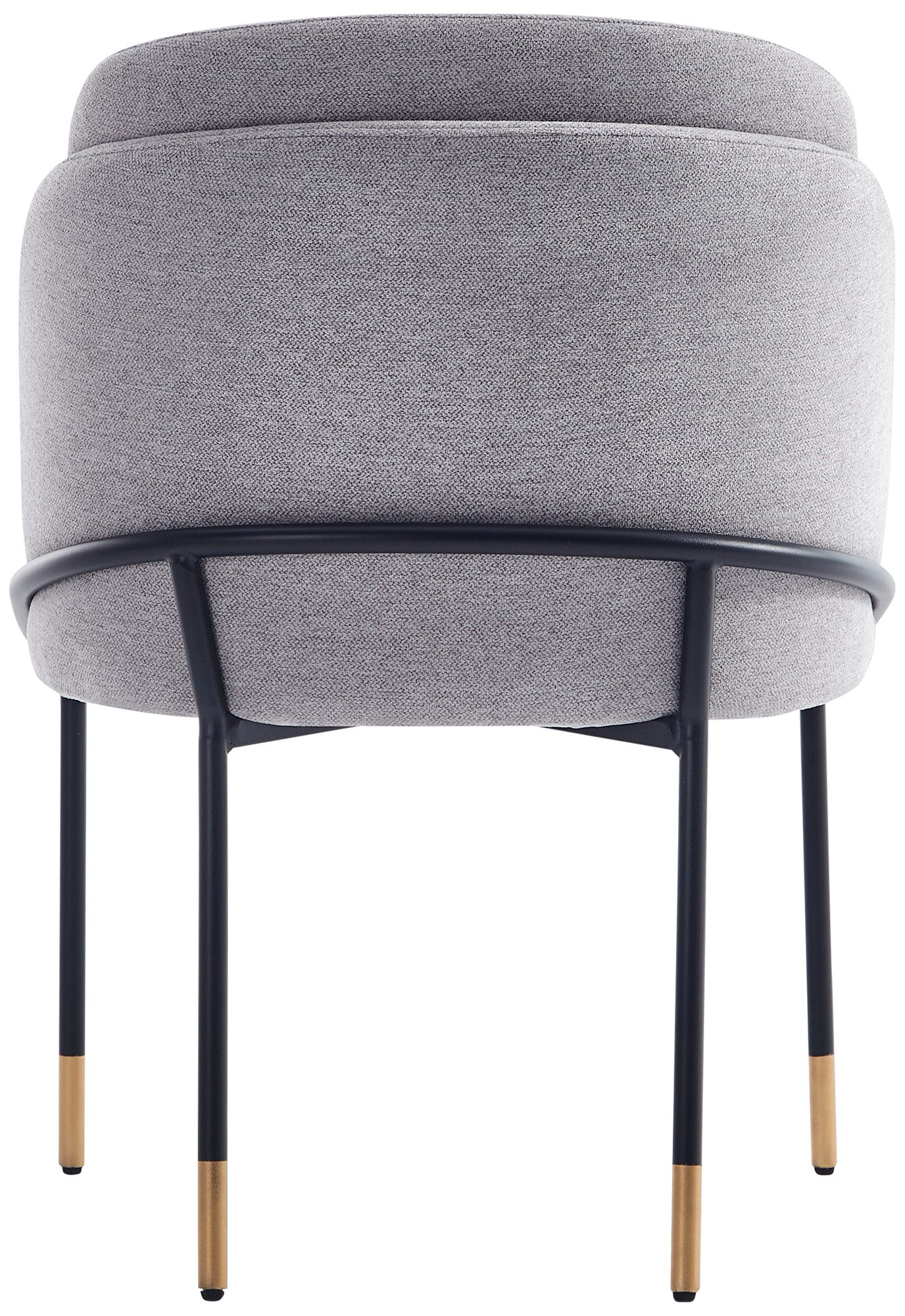 Flor Gray Fabric Dining Chair in scene