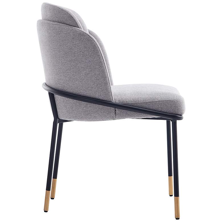 Image 7 Flor Gray Fabric Dining Chairs Set of 2 more views
