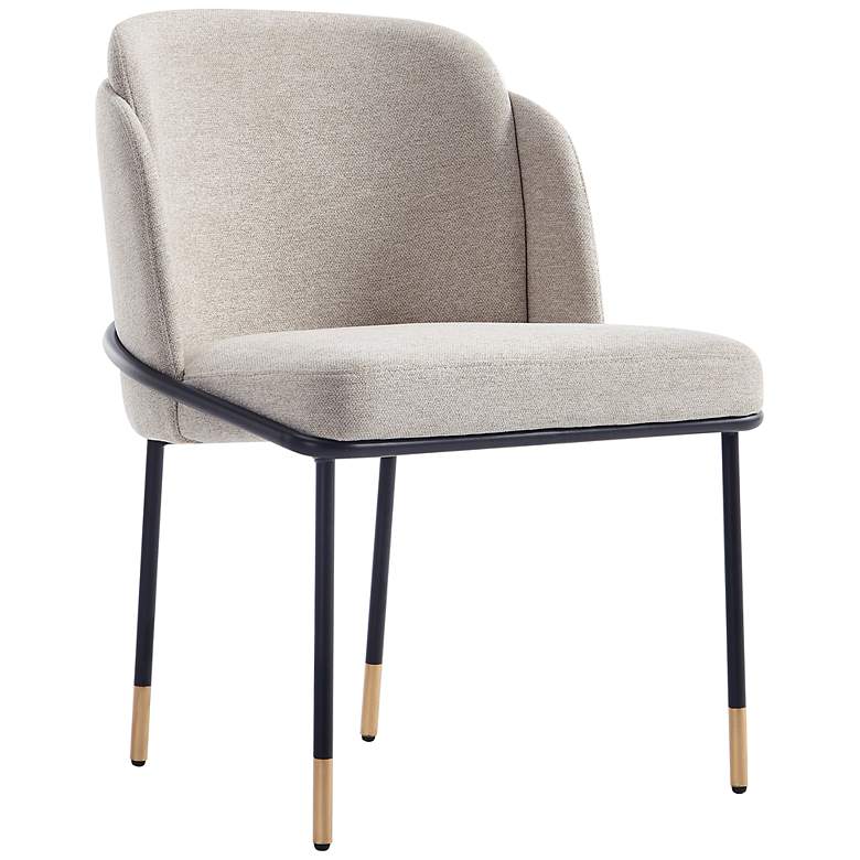 Image 2 Flor Wheat Fabric Dining Chair