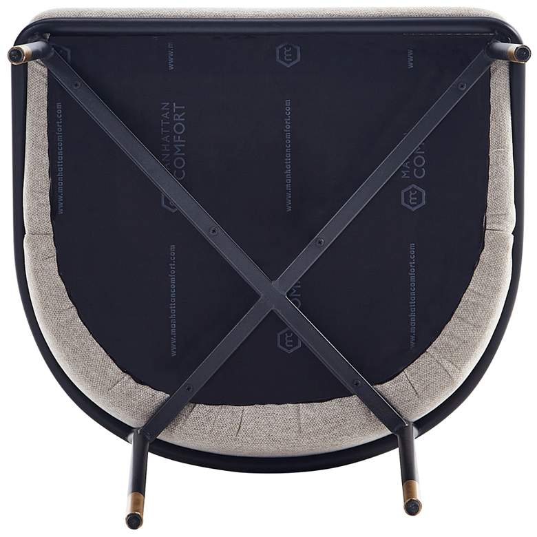 Image 5 Flor Wheat Fabric Dining Chair more views