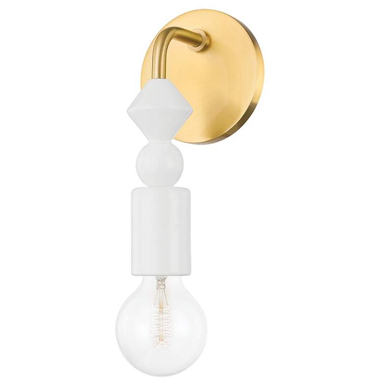 Image 1 Flora 1 Light Wall Sconce