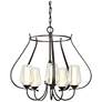 Flora 22 1/4" Wide Oil-Rubbed Bronze 5-Light Chandelier
