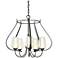 Flora 22 1/4" Wide Oil-Rubbed Bronze 5-Light Chandelier