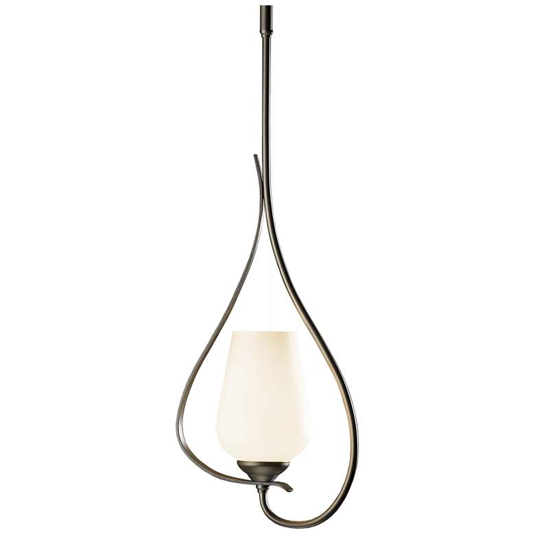 Image 1 Flora 7 1/2" Wide Dark Smoke Up Light Mini Pendant