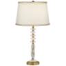 Flora Gold and Crystal Table Lamp by Vienna Full Spectrum