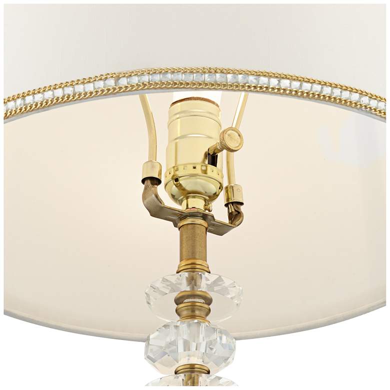 Flora Gold and Crystal Table Lamp by Vienna Full Spectrum more views