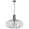 Florabelle 19 3/4"W Textured Gray Open Cage Pendant Light