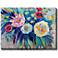 Floral Array 40" Wide All-Weather Outdoor Canvas Wall Art