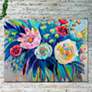 Floral Array 40" Wide All-Weather Outdoor Canvas Wall Art