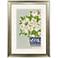 Floral Balance I 31"W x 43"H Framed Art