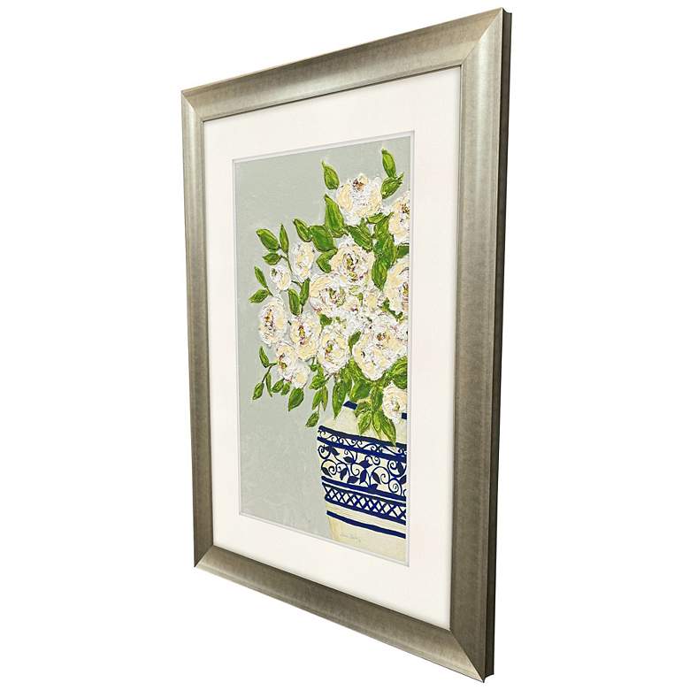 Image 2 Floral Balance I 31"W x 43"H Framed Art more views