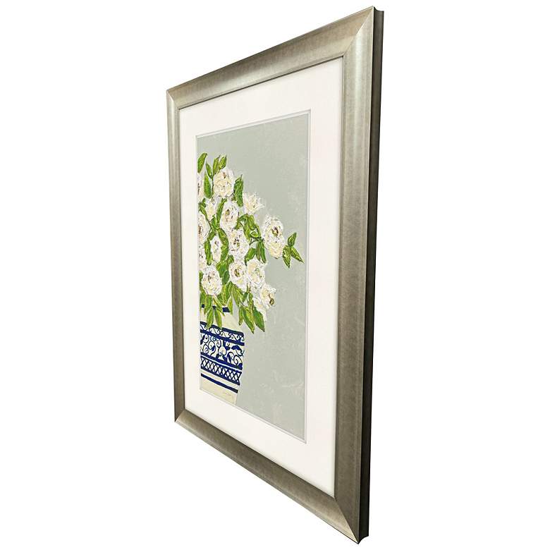 Image 2 Floral Balance II 31"W x 43"H Framed Art more views
