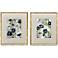 Floral Dream 23"W x 27"H Framed Art Set of 2