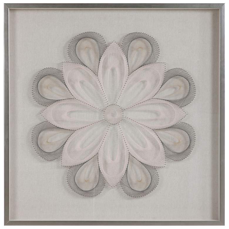 Image 1 Floral Dreams 39.375-in Sq Shadow Box