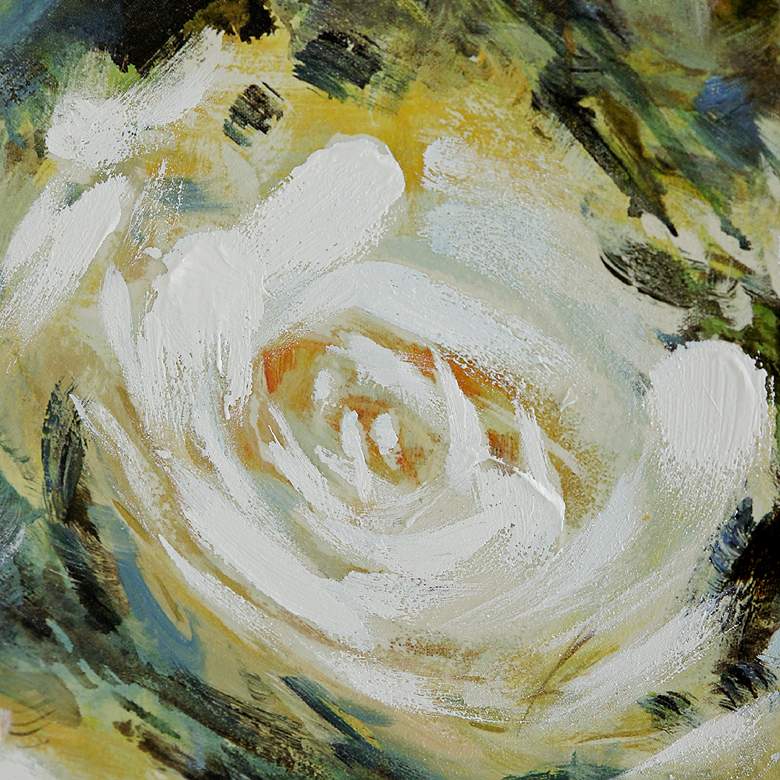 Image 3 Floral Dreams 39 1/2" Square Framed Canvas Wall Art more views