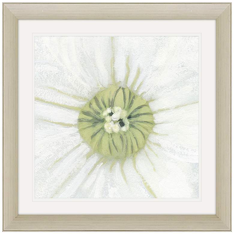 Image 3 Floral Fresh Center 27 inch Square Framed Giclee Wall Art