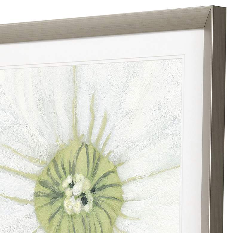 Image 4 Floral Fresh Center 27 inch Square Framed Giclee Wall Art more views
