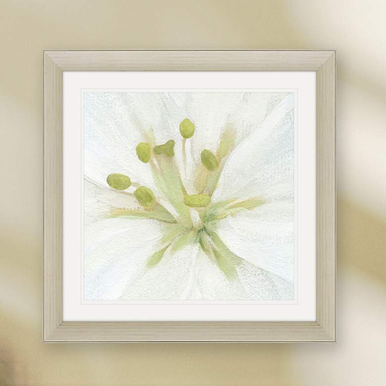 Image 2 Floral Fresh Focal 27" Square Framed Giclee Wall Art
