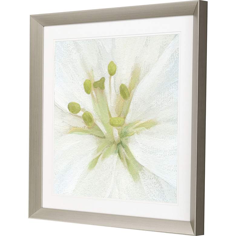 Image 5 Floral Fresh Focal 27 inch Square Framed Giclee Wall Art more views